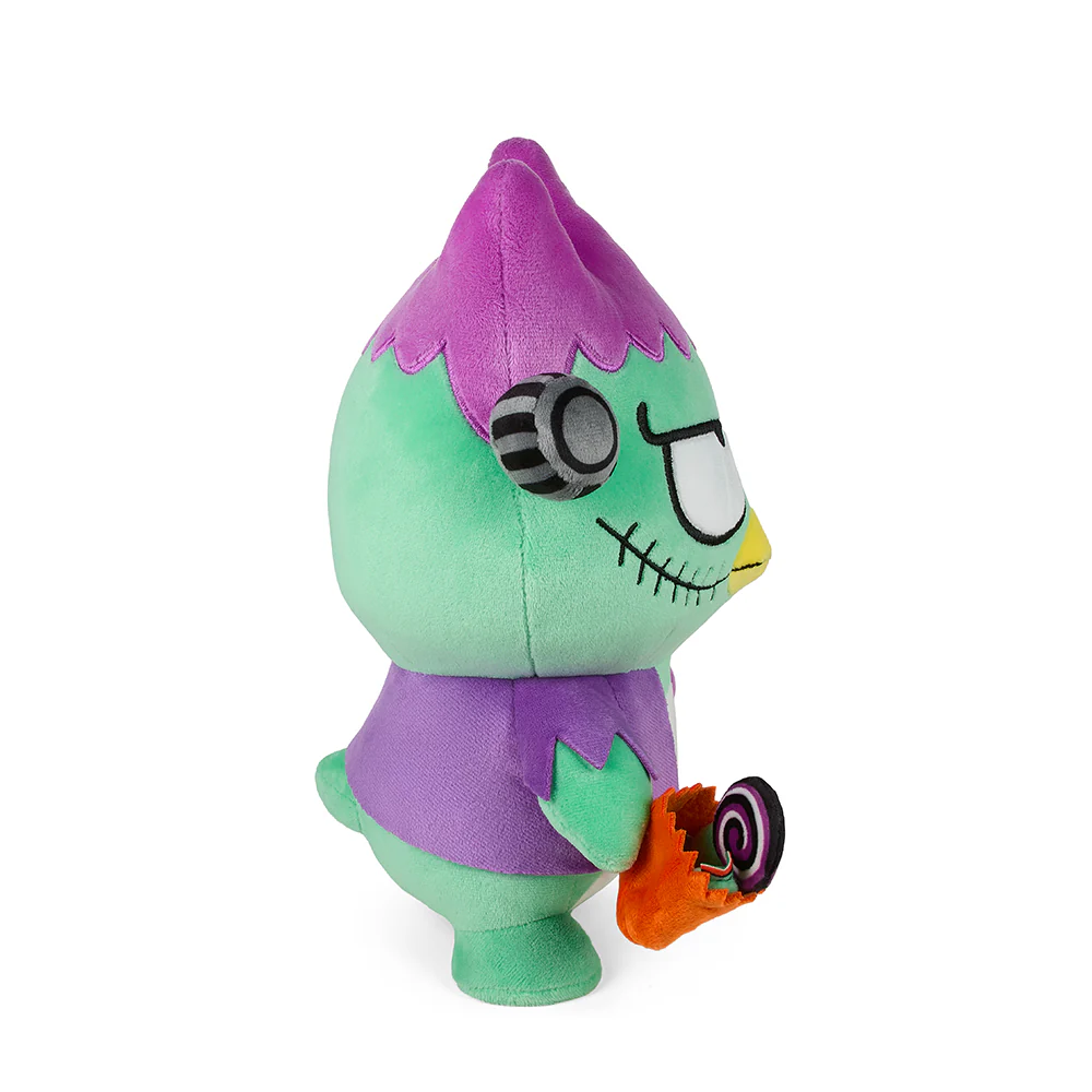 Hello Kitty® and Friends Badtz-Maru Frankenstein 13" Plush by Kidrobot - Image 7