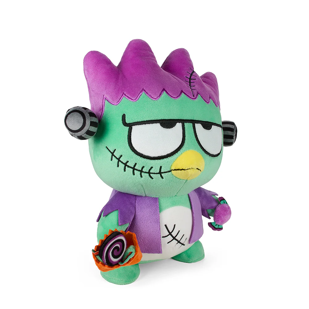 Hello Kitty® and Friends Badtz-Maru Frankenstein 13" Plush by Kidrobot - Image 8