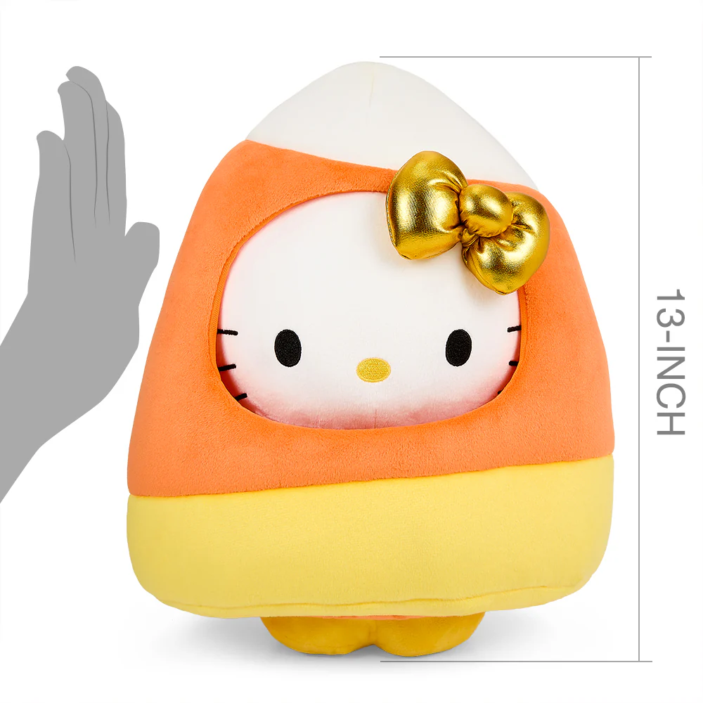 Hello Kitty® 13" Halloween Plush - Candy Corn - Image 9