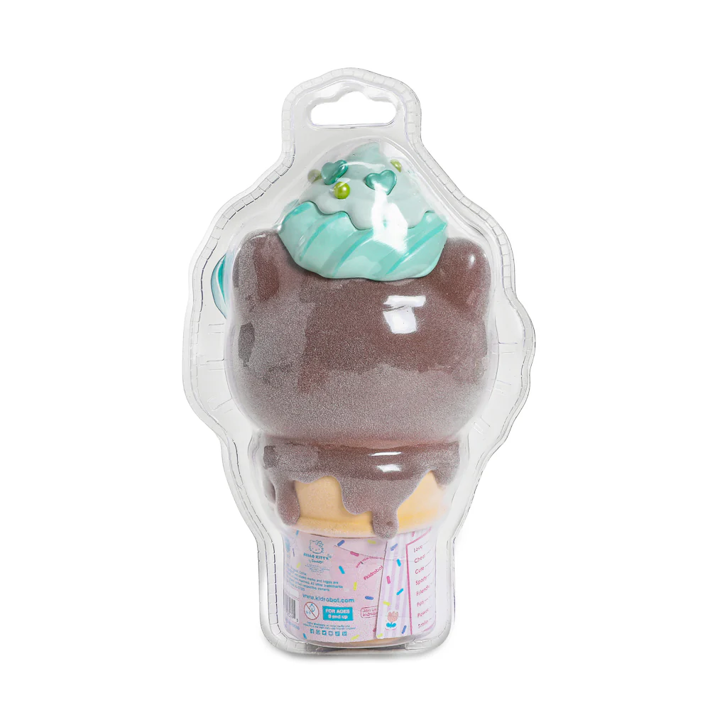 2025 CON EXCLUSIVE: Hello Kitty® Ice Cream Cone 6” Vinyl Art Figure – Flocked Chocolate with Mint Edition (Limited Edition of 500) - Image 10
