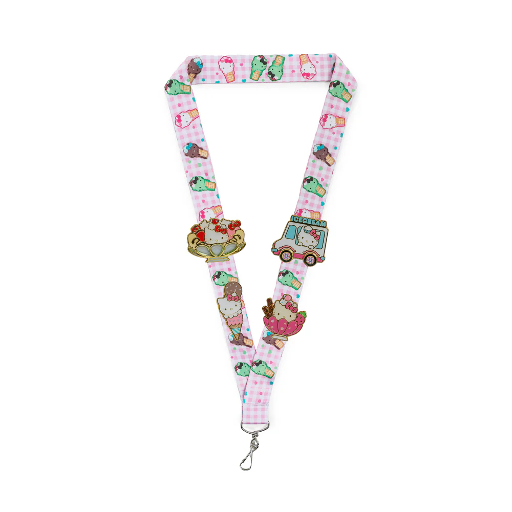 2025 CON EXCLUSIVE: Hello Kitty® Ice Cream Deluxe Pins & Lanyard Set (Limited Edition of 500) - Image 2