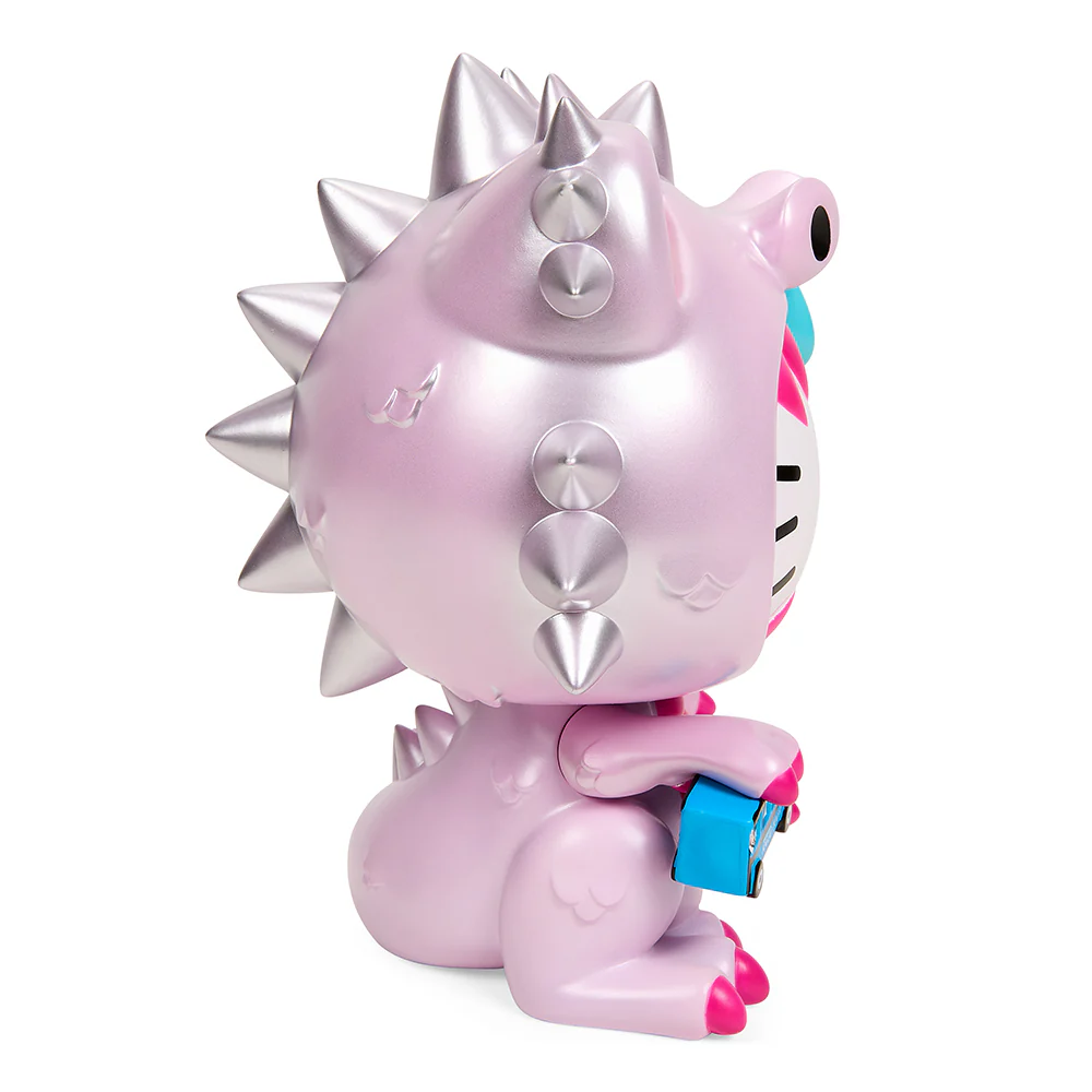 SDCC 2022: Hello Kitty® Kaiju Cosplay 8" Vinyl Art Figure - Metallic Blush Edition - Limited Edition of 300 - Image 10