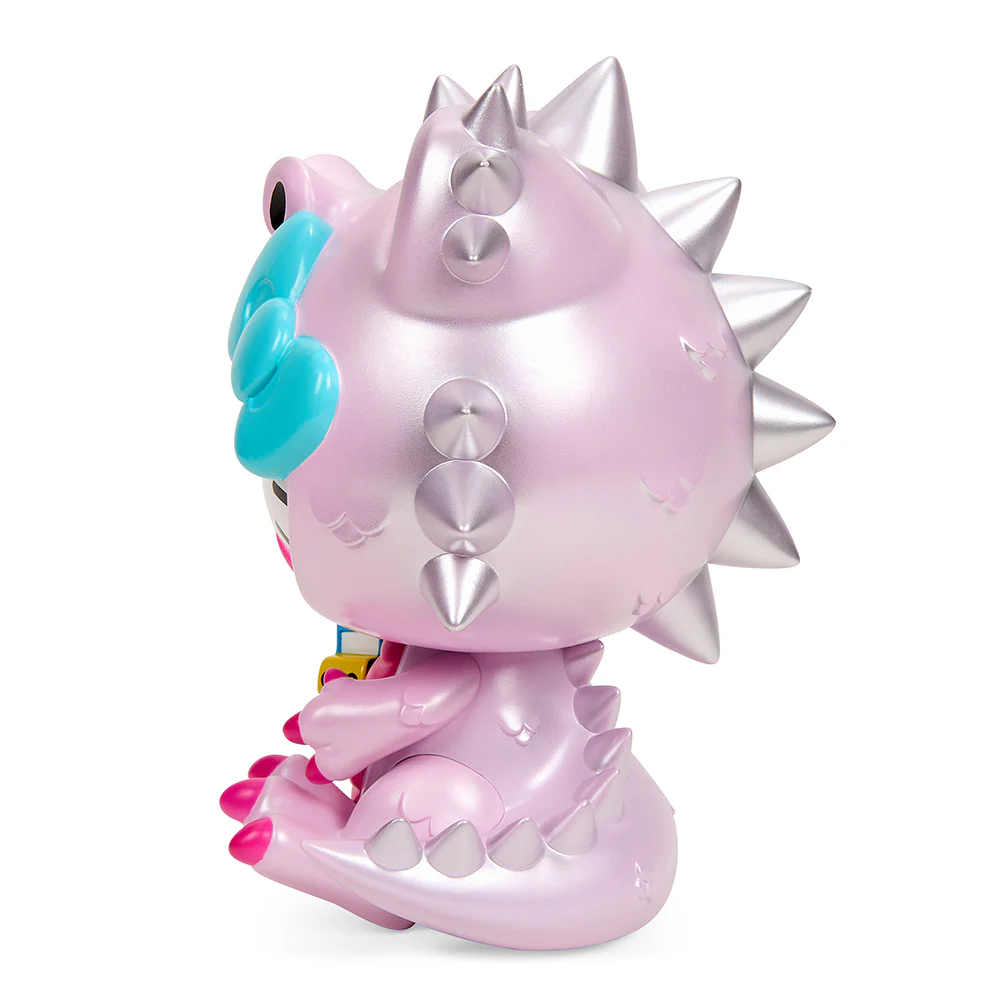 SDCC 2022: Hello Kitty® Kaiju Cosplay 8" Vinyl Art Figure - Metallic Blush Edition - Limited Edition of 300 - Image 5