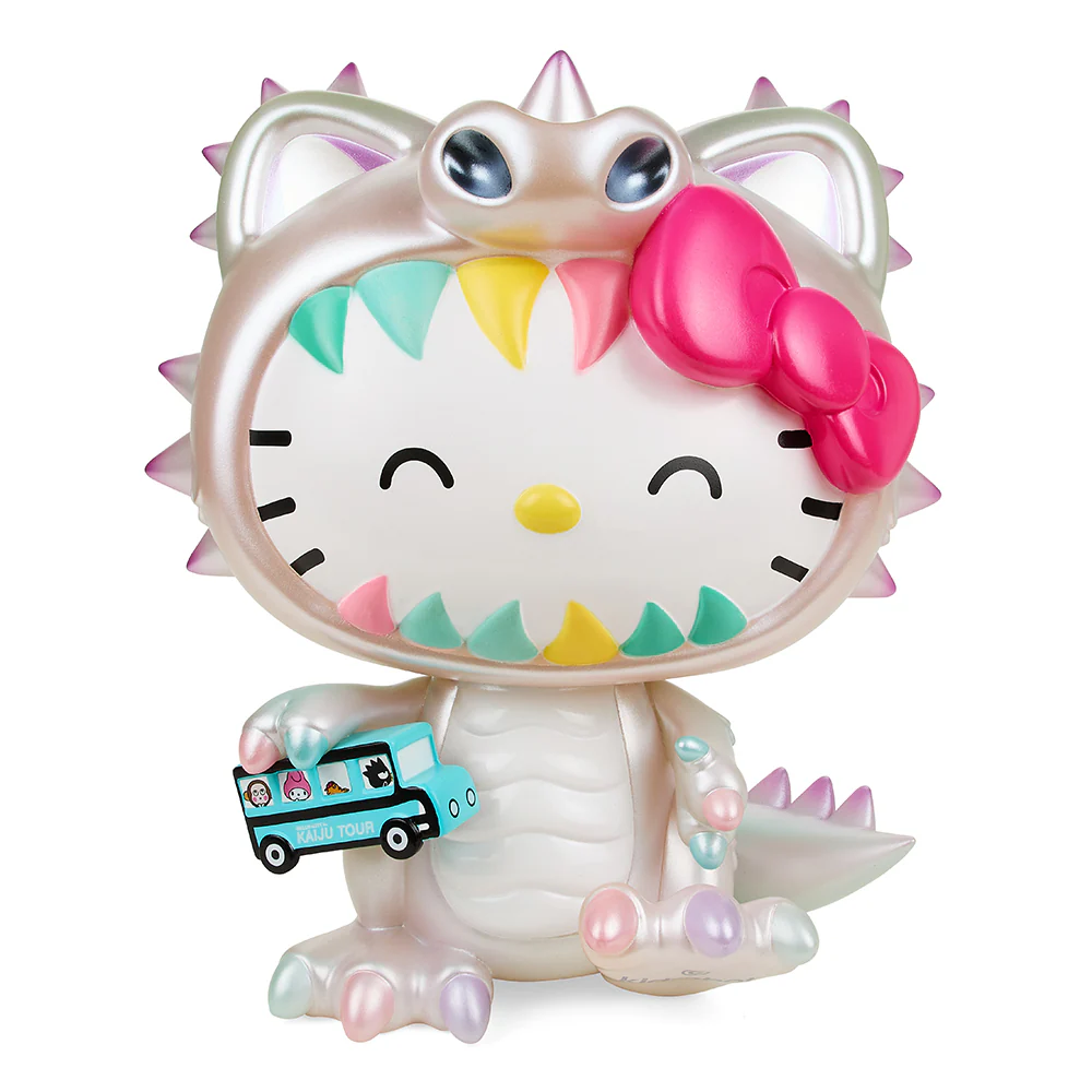 Hello Kitty® Kaiju Cosplay 8" Vinyl Art Figure - Unicorn Edition (2022 Con Exclusive) - Image 2