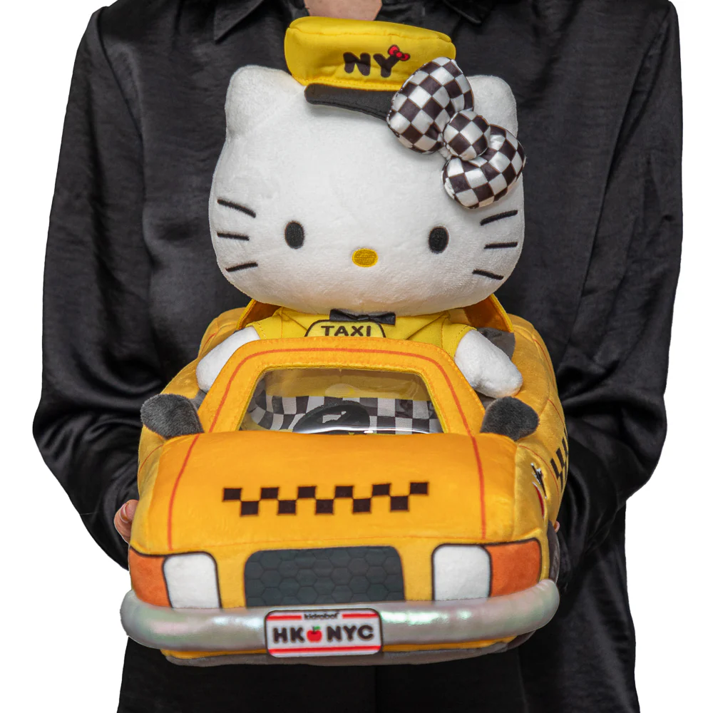 Hello Kitty® NYC Taxi Plush - NYCC 2025 Debut (PRE-ORDER) - Image 2