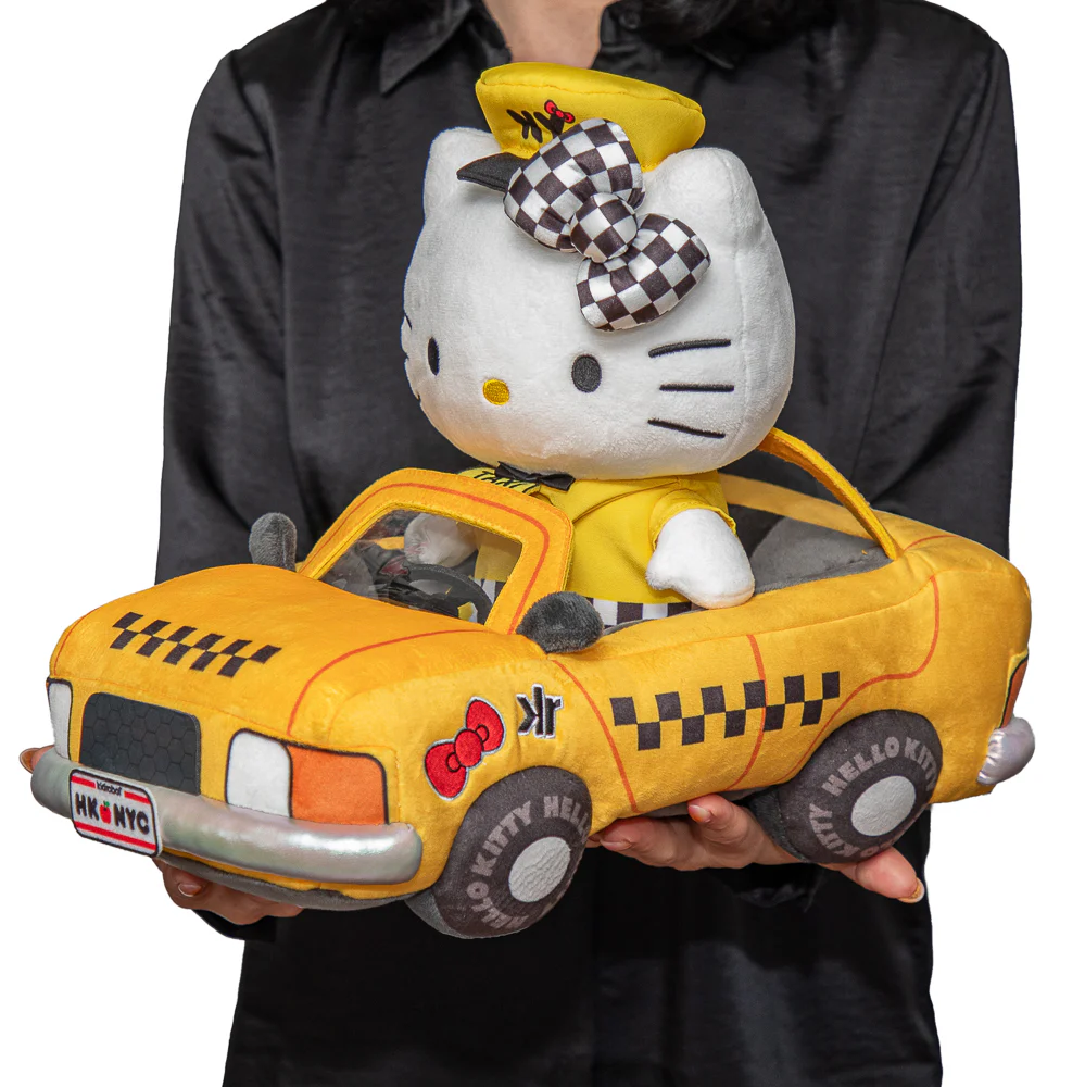 Hello Kitty® NYC Taxi Plush - NYCC 2025 Debut (PRE-ORDER) - Image 3