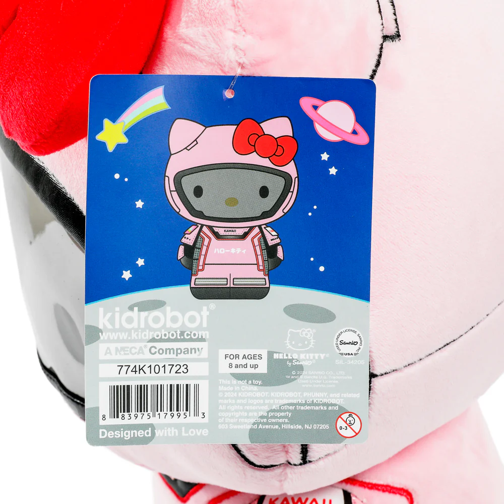 Hello Kitty® Pink Astronaut Plush - Kidrobot.com Exclusive - Image 11