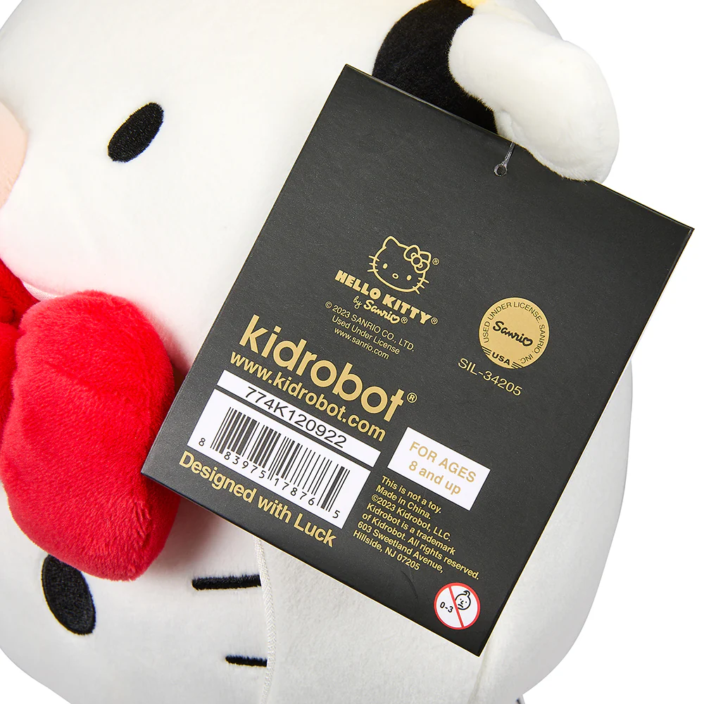 Hello Kitty® Chinese Zodiac Year of the Ox 13" Plush by Kidrobot - Image 12