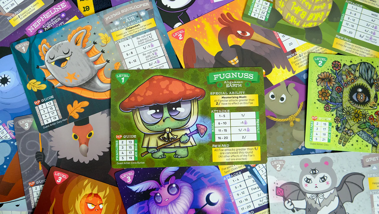 Horrible Adorables - Familiars and Foes: A Spellbinding Cooperative Board Game - Image 7