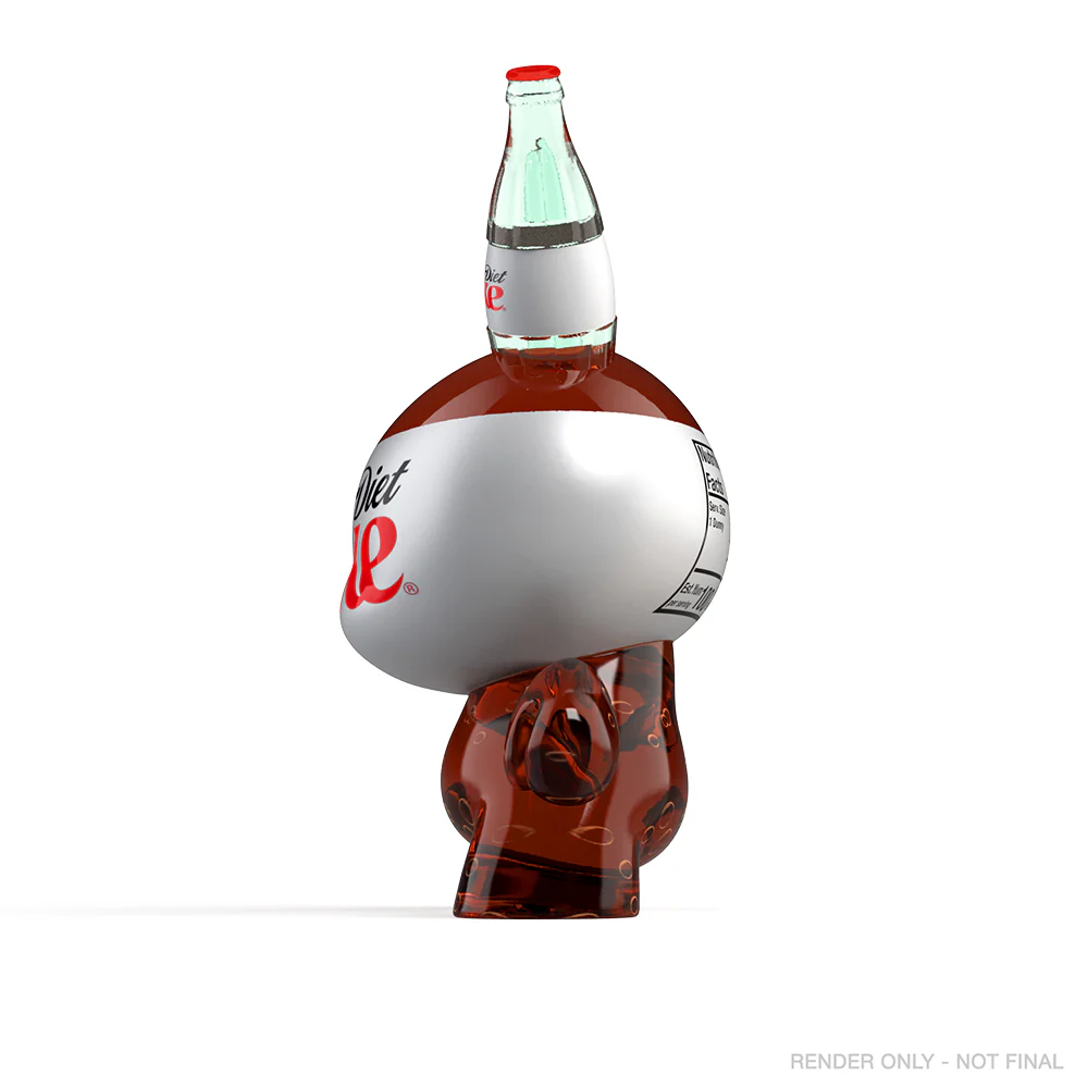 Kidrobot & Diet Coke® 3" Resin Dunny Art Figure (PRE-ORDER) - Image 8