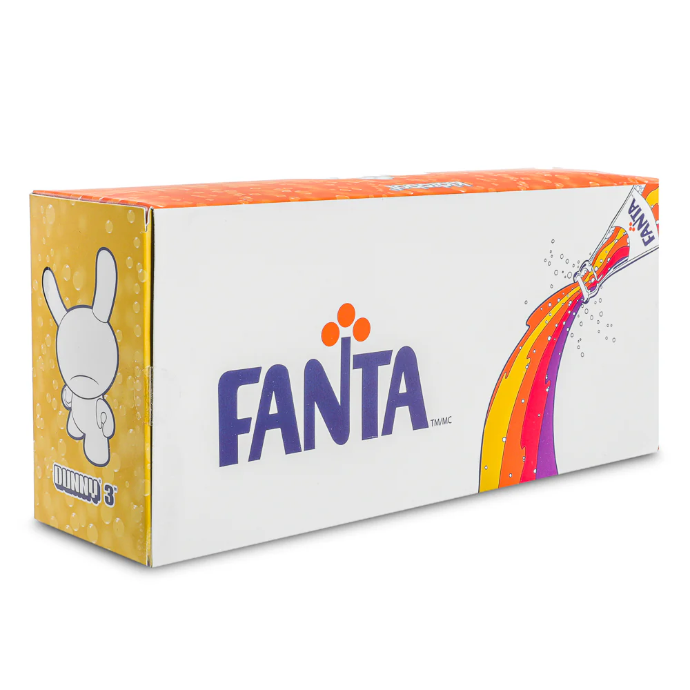 Kidrobot & Fanta® 3" Resin Dunny Art Figure 4-Pack - Image 7