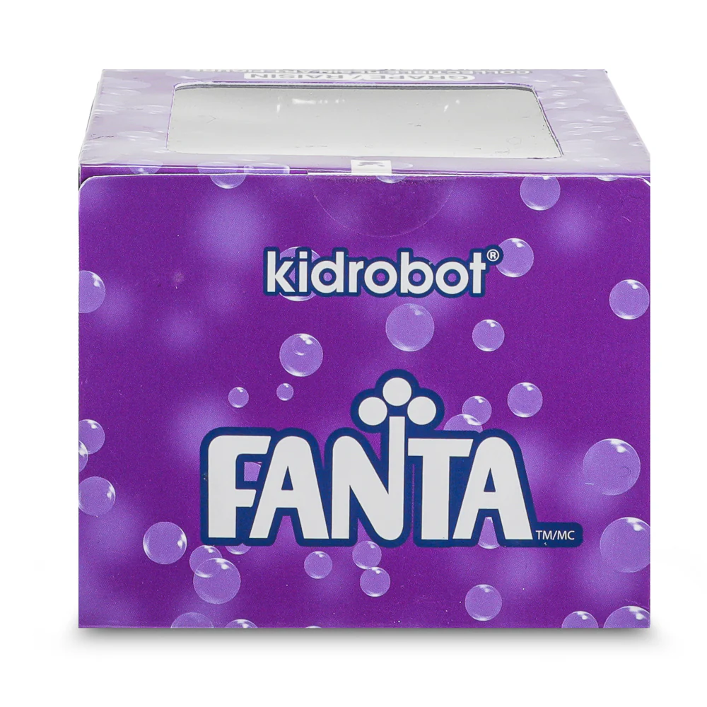 Kidrobot & Fanta® 3" Fanta Grape Resin Dunny Art Figure - Image 11