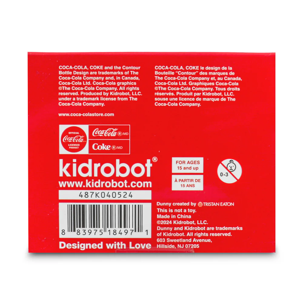 Kidrobot & Coca-Cola® 3" Resin Dunny Art Figure - SOLD OUT! - Image 12