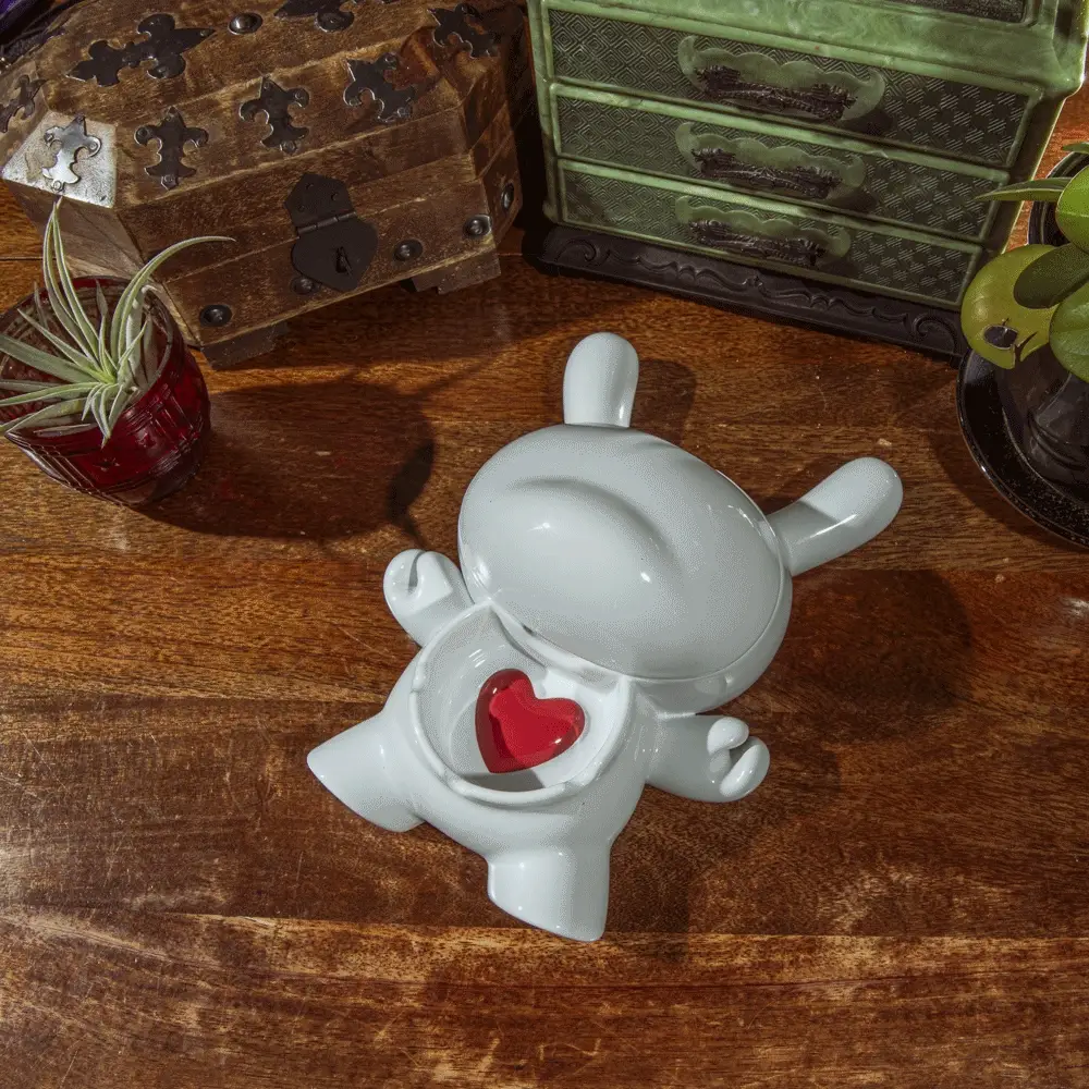 L.I.E. (LOVE ISN’T EASY) Dunny Ceramic Ashtray: PURE Edition - Image 3