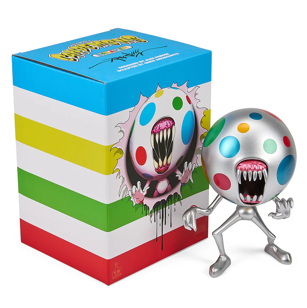 Metallic Breaker Candemon Art Figure by Alex Pardee – Kidrobot.com Exclusive – Limited Edition of 200 - Image 11