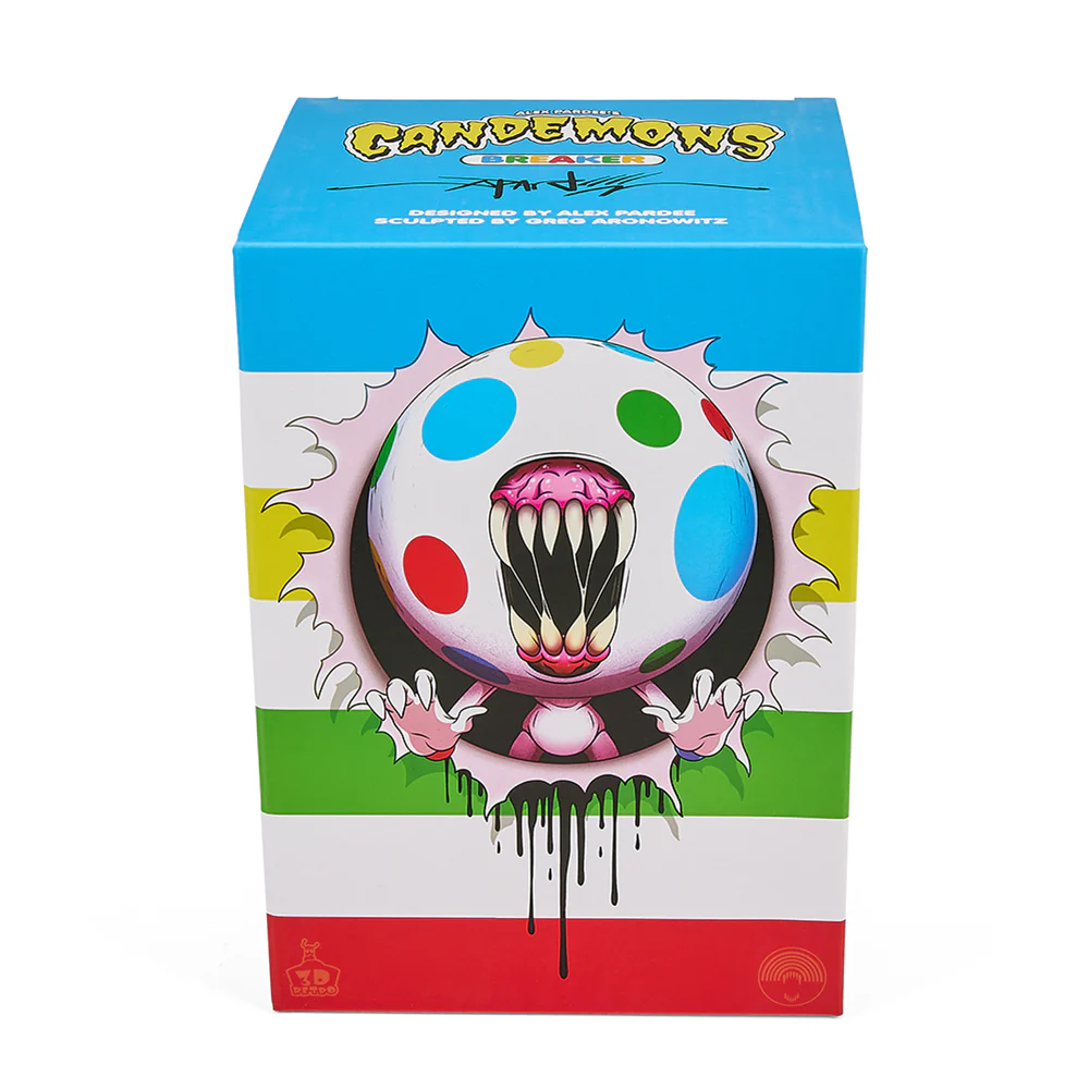 Metallic Breaker Candemon Art Figure by Alex Pardee – Kidrobot.com Exclusive – Limited Edition of 200 - Image 12