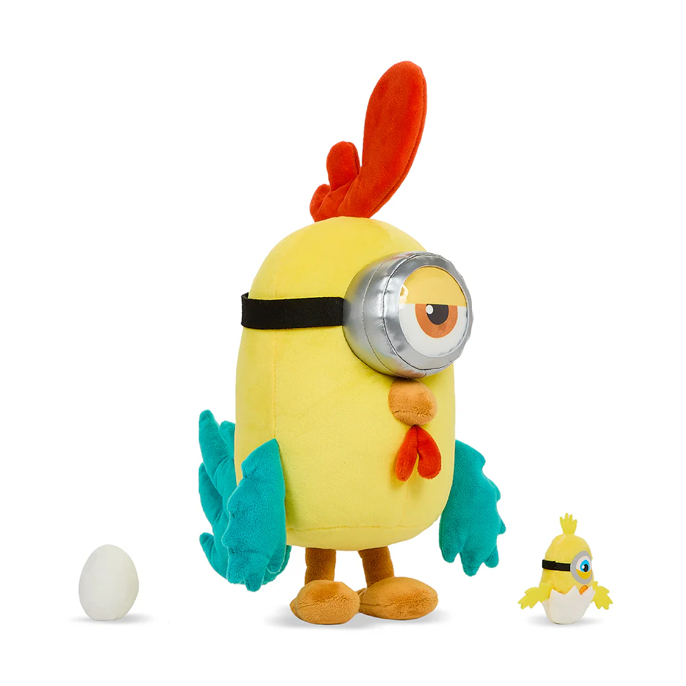 Minions Chicken Interactive Large Plush by Kidrobot - Image 2