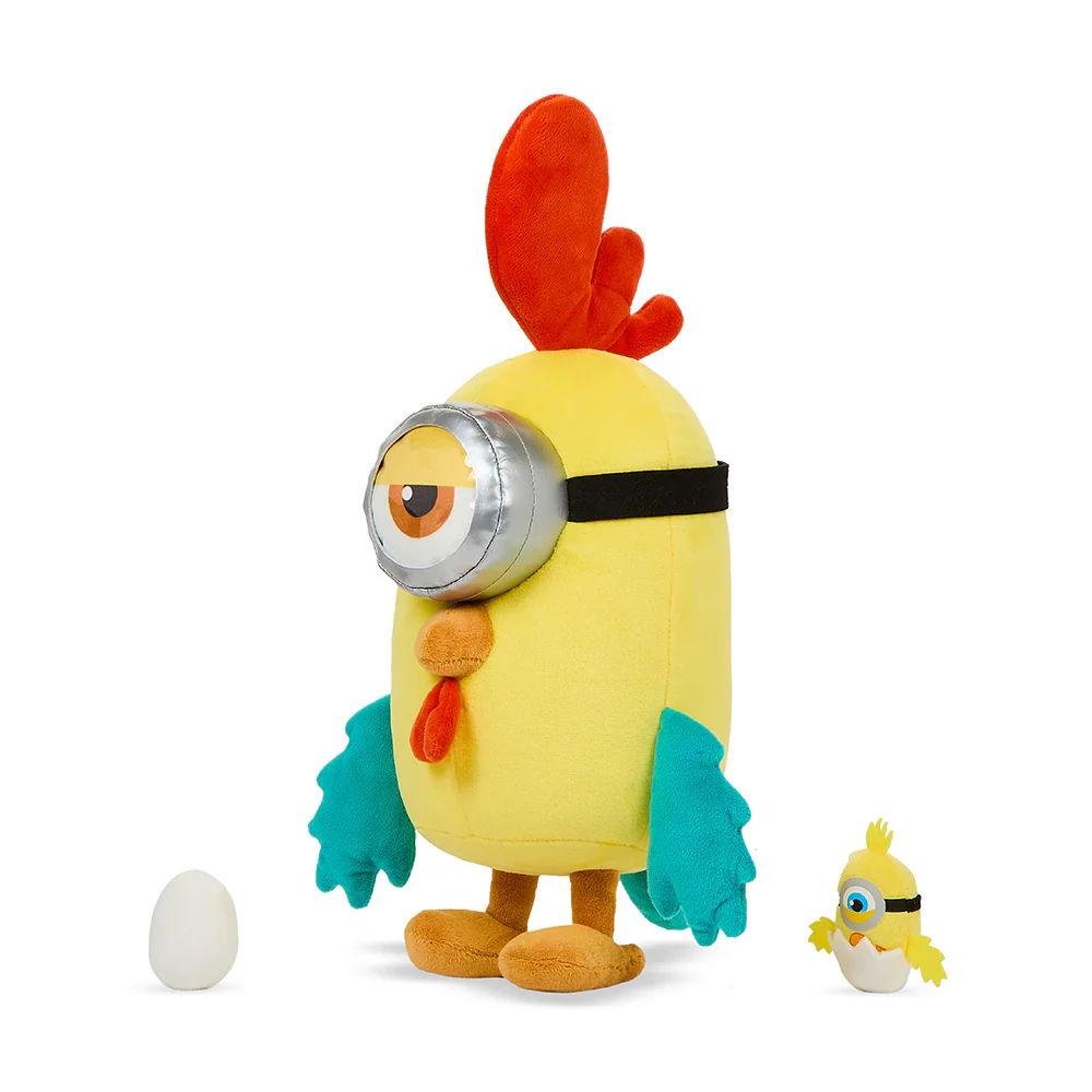 Minions Chicken Interactive Large Plush by Kidrobot - Image 3