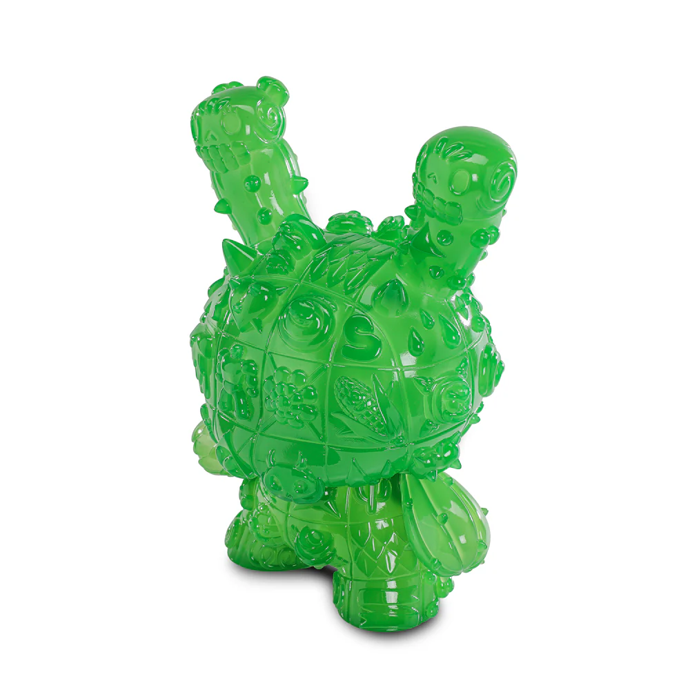 MONOLITH Dunny 8" Vinyl Art Figure by ROBOT SODA - Jade Edition (Limited Edition of 300) - Image 6