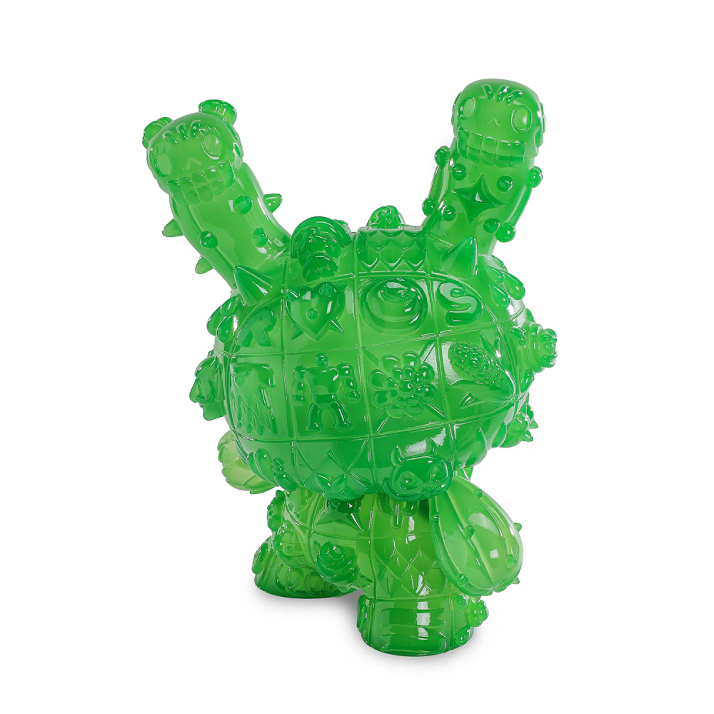 MONOLITH Dunny 8" Vinyl Art Figure by ROBOT SODA - Jade Edition (Limited Edition of 300) - Image 10