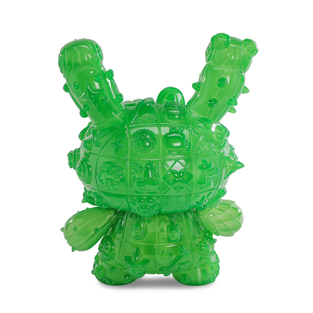 MONOLITH Dunny 8" Vinyl Art Figure by ROBOT SODA - Jade Edition (Limited Edition of 300) - Image 8