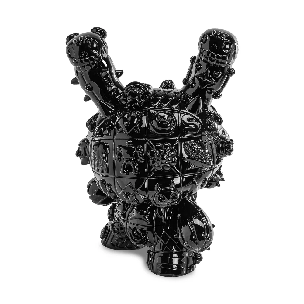 MONOLITH Dunny 8" Vinyl Art Figure by ROBOT SODA - Onyx Edition (Limited to 300) - Image 6