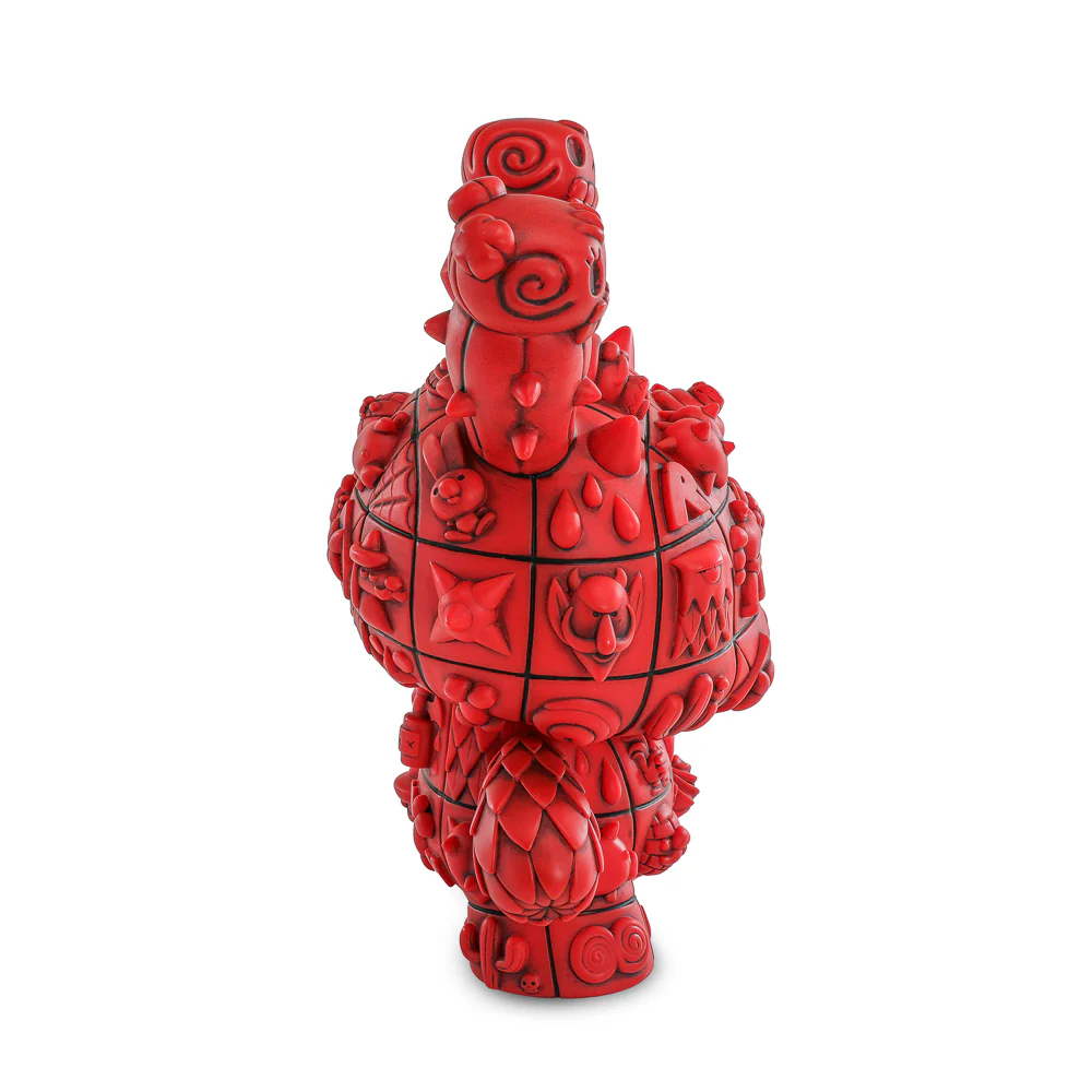 MONOLITH 8" Dunny Art Figures by ROBOT SODA - Complete Series Bundle - Jade, Onyx & Sangre Limited Editions - Image 10