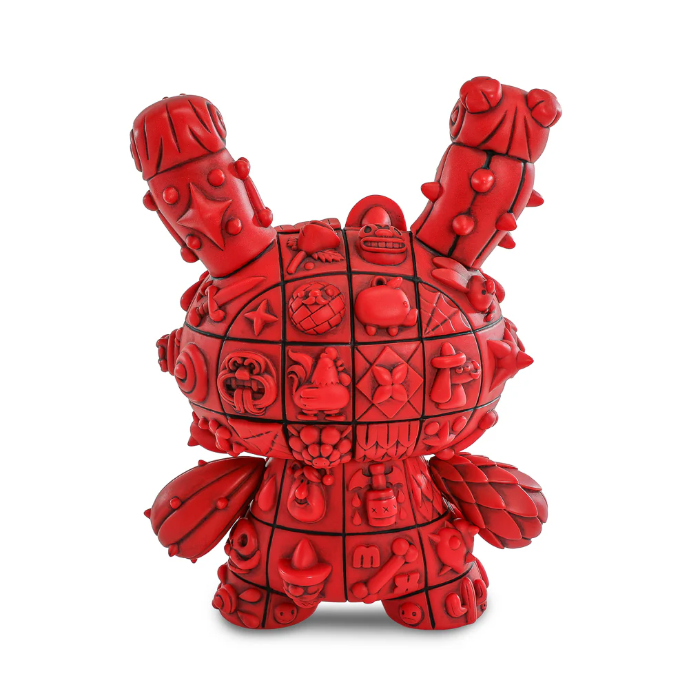 MONOLITH 8" Dunny Art Figures by ROBOT SODA - Complete Series Bundle - Jade, Onyx & Sangre Limited Editions - Image 11
