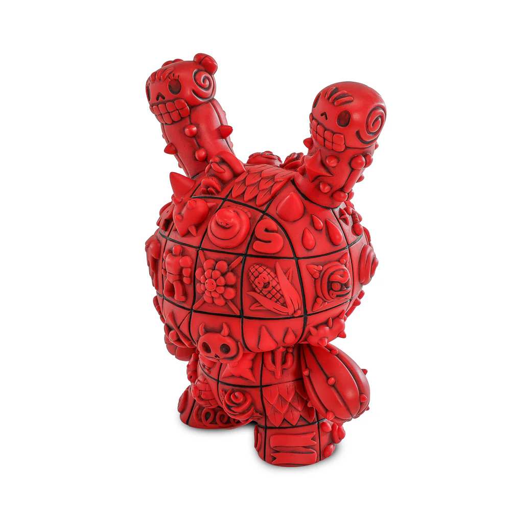 MONOLITH 8" Dunny Art Figures by ROBOT SODA - Complete Series Bundle - Jade, Onyx & Sangre Limited Editions - Image 13