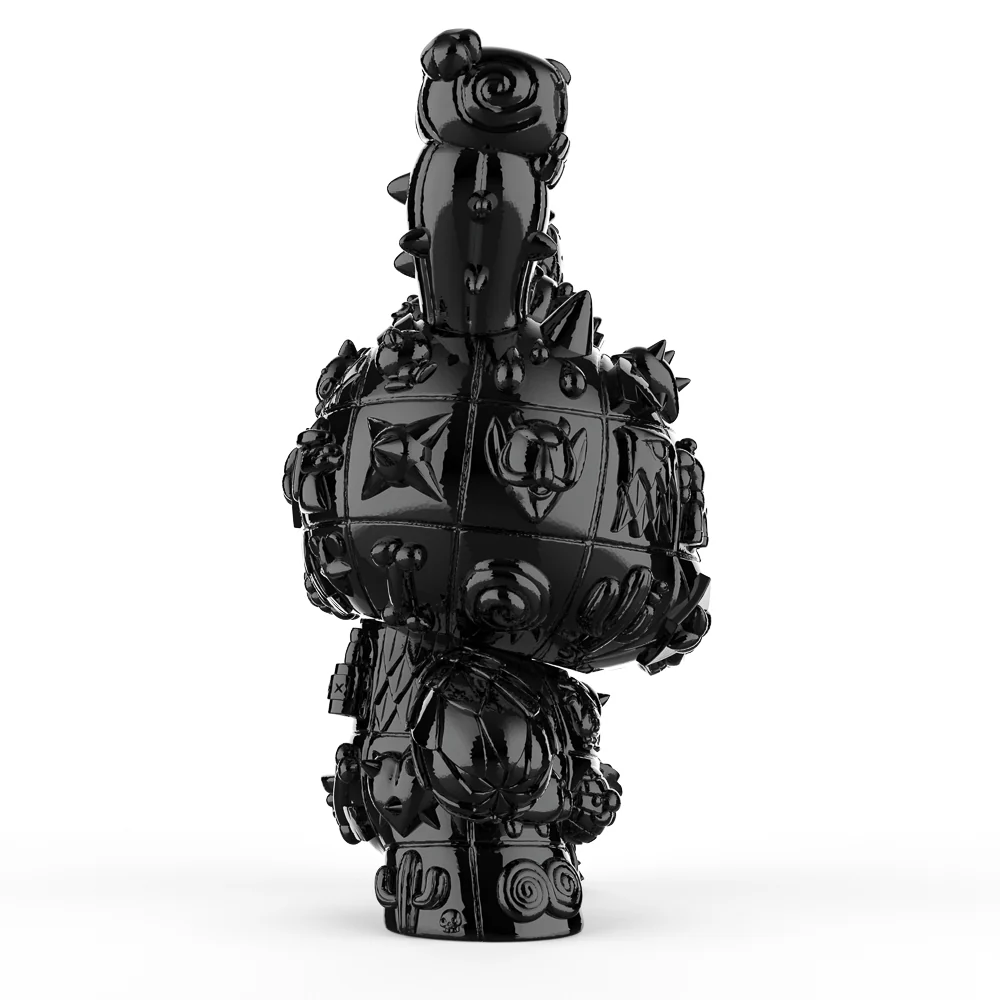 MONOLITH 8" Dunny Art Figures by ROBOT SODA - Complete Series Bundle - Jade, Onyx & Sangre Limited Editions - Image 17