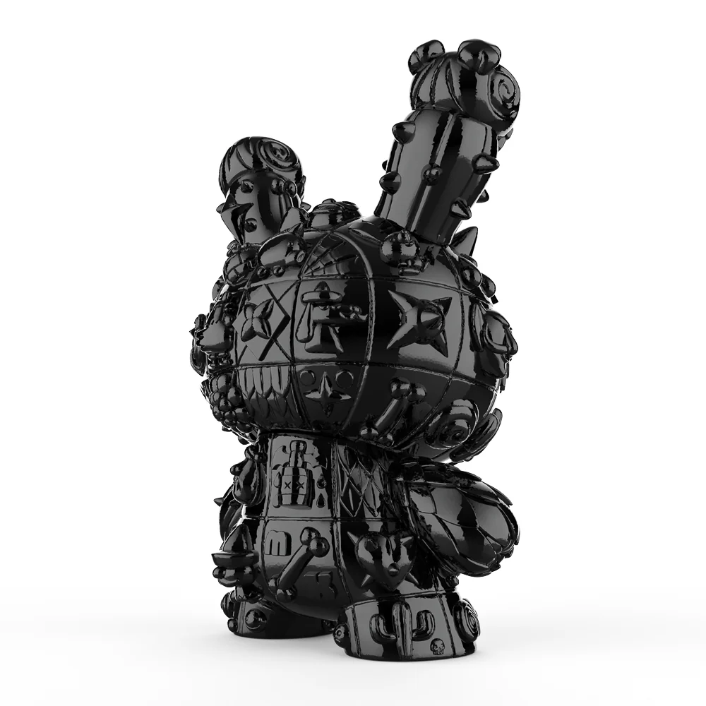 MONOLITH 8" Dunny Art Figures by ROBOT SODA - Complete Series Bundle - Jade, Onyx & Sangre Limited Editions - Image 18