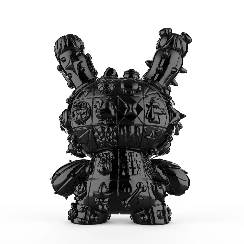 MONOLITH 8" Dunny Art Figures by ROBOT SODA - Complete Series Bundle - Jade, Onyx & Sangre Limited Editions - Image 19