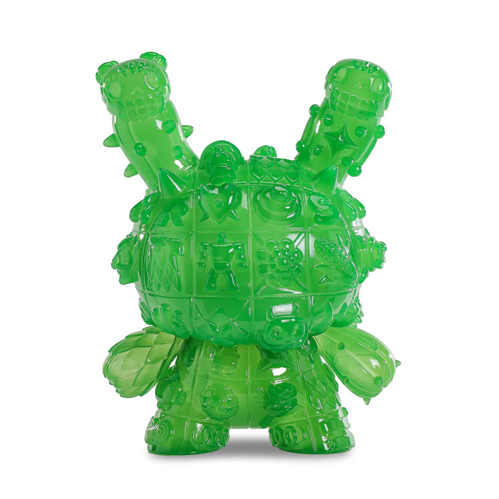 MONOLITH 8" Dunny Art Figures by ROBOT SODA - Complete Series Bundle - Jade, Onyx & Sangre Limited Editions - Image 23