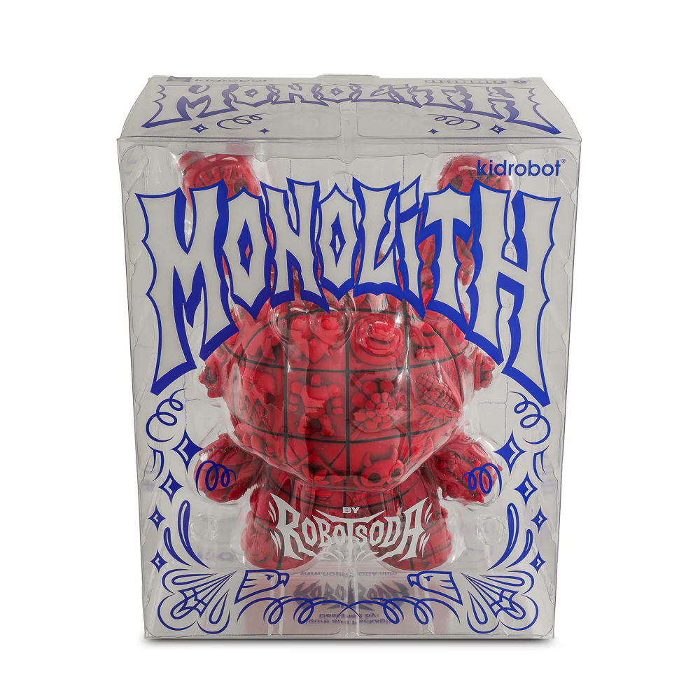 MONOLITH 8" Dunny Art Figures by ROBOT SODA - Complete Series Bundle - Jade, Onyx & Sangre Limited Editions - Image 30