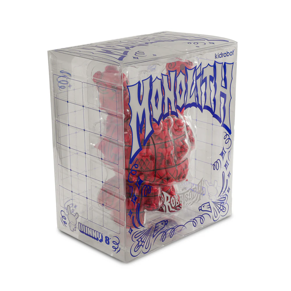 MONOLITH 8" Dunny Art Figures by ROBOT SODA - Complete Series Bundle - Jade, Onyx & Sangre Limited Editions - Image 31