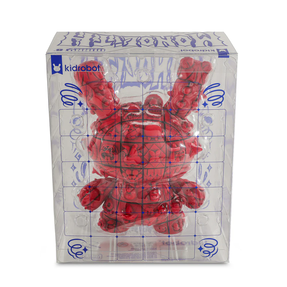 MONOLITH 8" Dunny Art Figures by ROBOT SODA - Complete Series Bundle - Jade, Onyx & Sangre Limited Editions - Image 33
