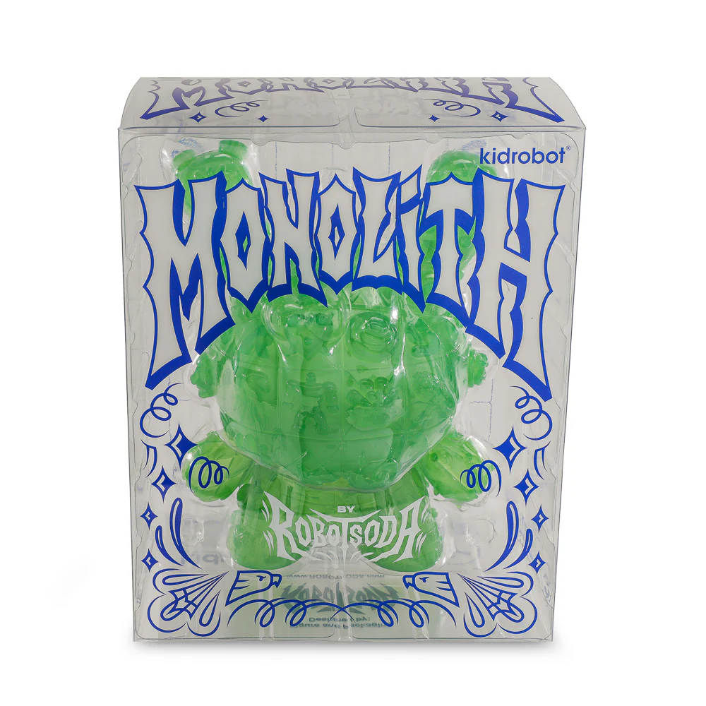 MONOLITH 8" Dunny Art Figures by ROBOT SODA - Complete Series Bundle - Jade, Onyx & Sangre Limited Editions - Image 39