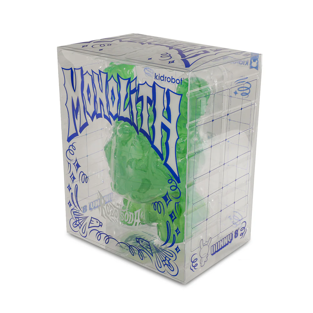 MONOLITH 8" Dunny Art Figures by ROBOT SODA - Complete Series Bundle - Jade, Onyx & Sangre Limited Editions - Image 44
