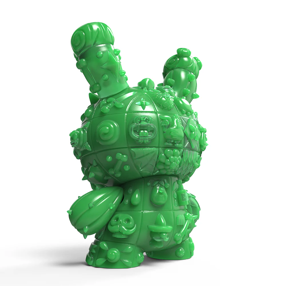 MONOLITH Dunny 8" Vinyl Art Figure by ROBOT SODA - Jade Edition (Limited Edition of 300) - Image 20