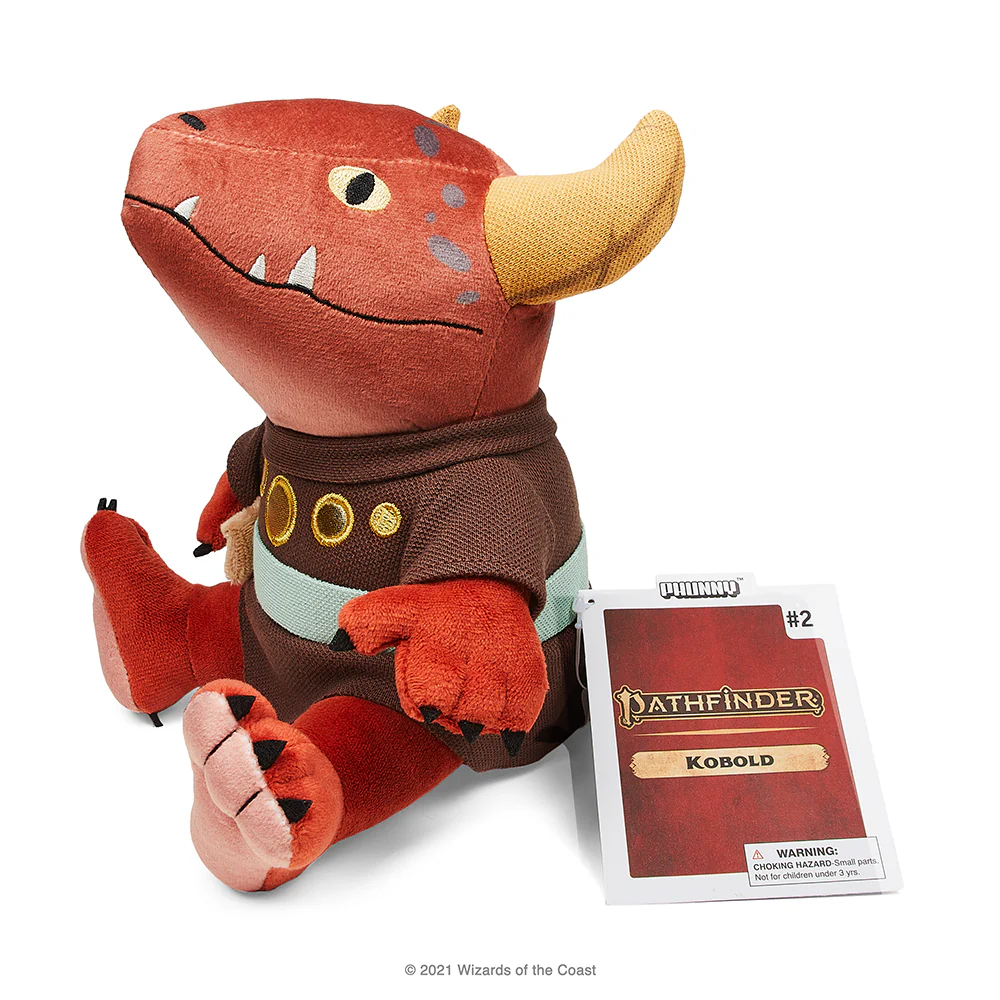 Pathfinder Kobold 8" Phunny Plush by Kidrobot - Image 8
