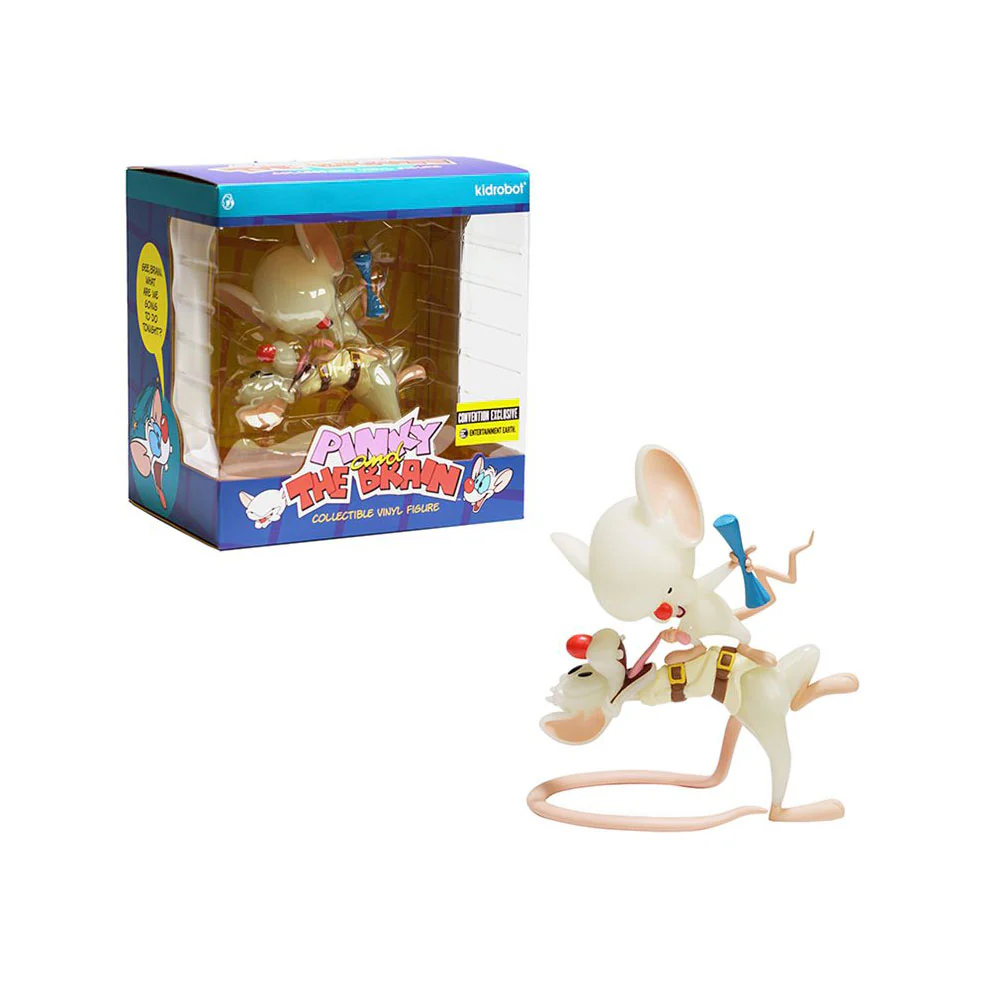 Pinky & The Brain Vinyl Figure - Exclusive Glow in the Dark Edition - Image 3