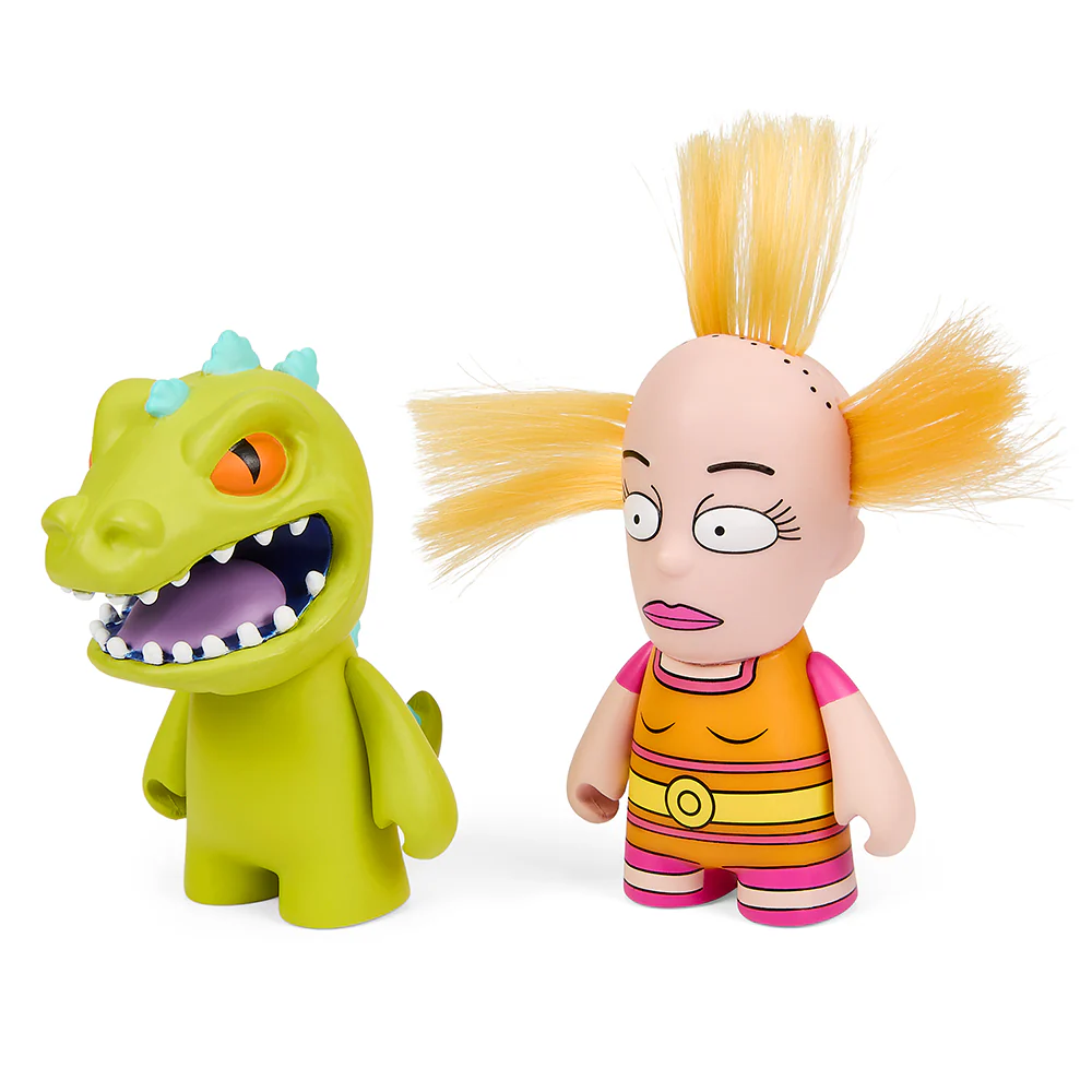 Rugrats Cynthia and Reptar 3" Vinyl Figure 2-Pack - Image 2