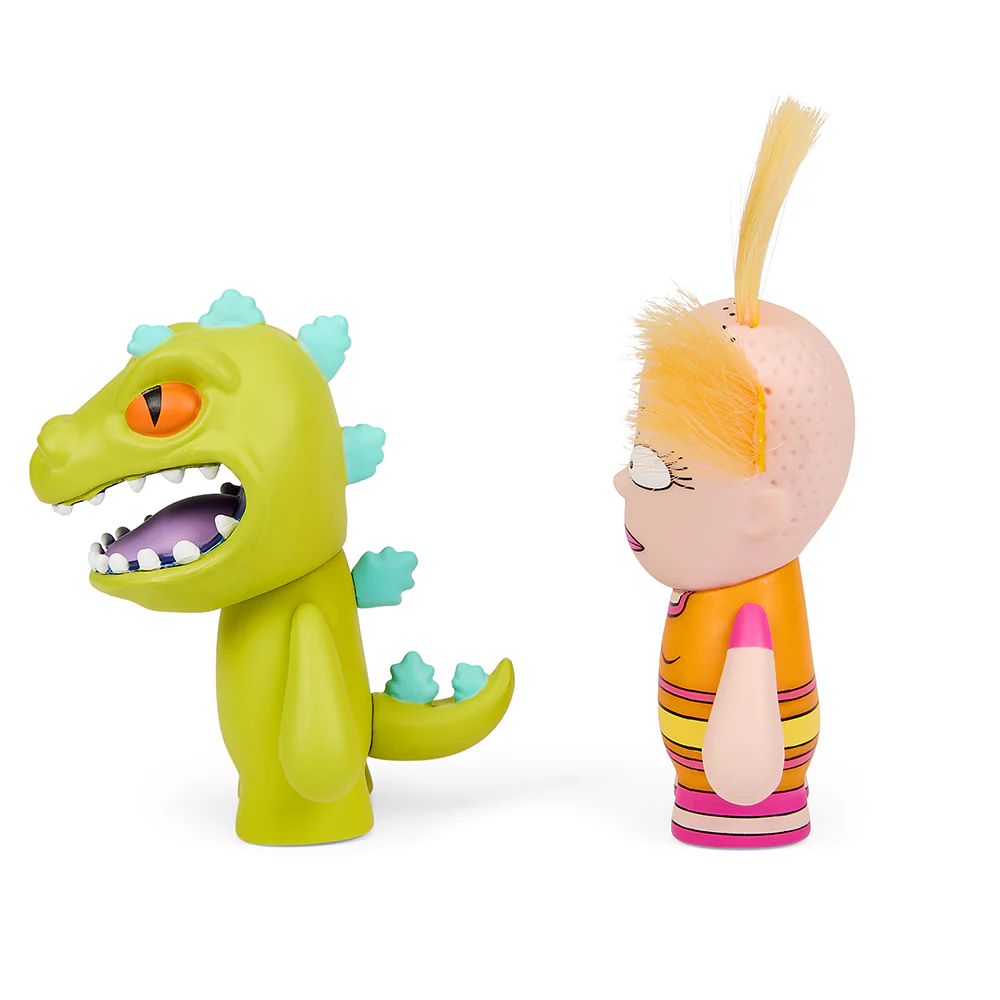 Rugrats Cynthia and Reptar 3" Vinyl Figure 2-Pack - Image 3