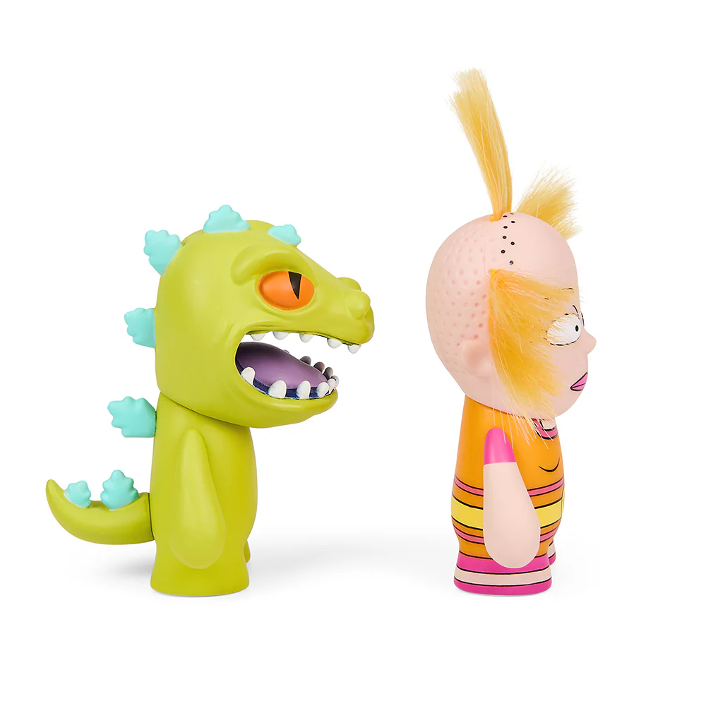 Rugrats Cynthia and Reptar 3" Vinyl Figure 2-Pack - Image 5