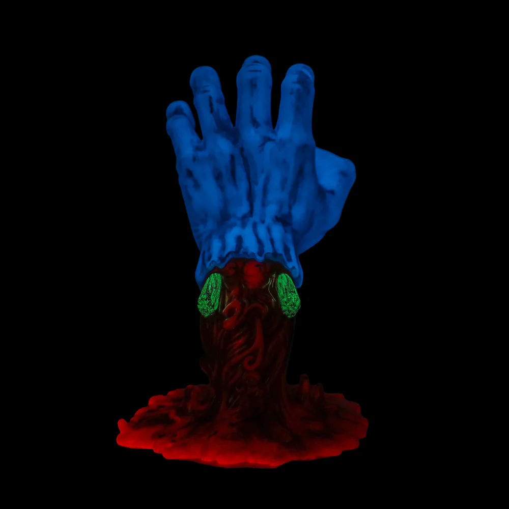 Santa Cruz Skateboards - 40th Anniversary Screaming Hand 9" Glow-in-the-Dark Vinyl Art Figure - Image 15
