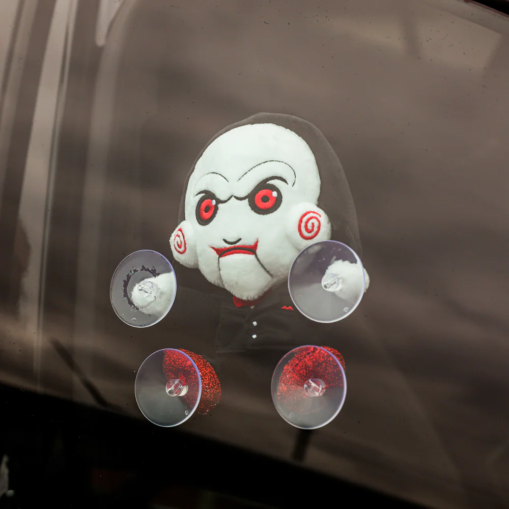 SAW Billy the Puppet 6" Horror Plush Window Clinger - Image 4