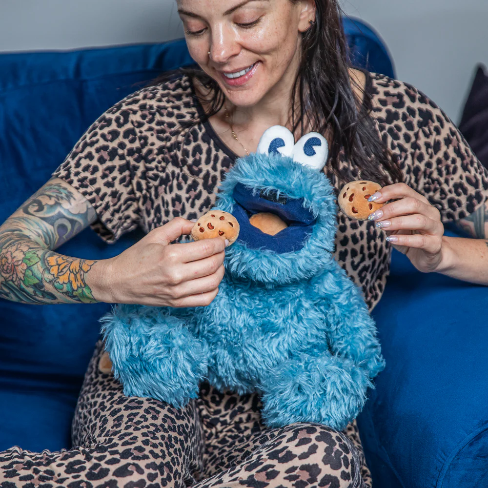 Sesame Street Cookie Monster 13” Interactive Plush - Image 13