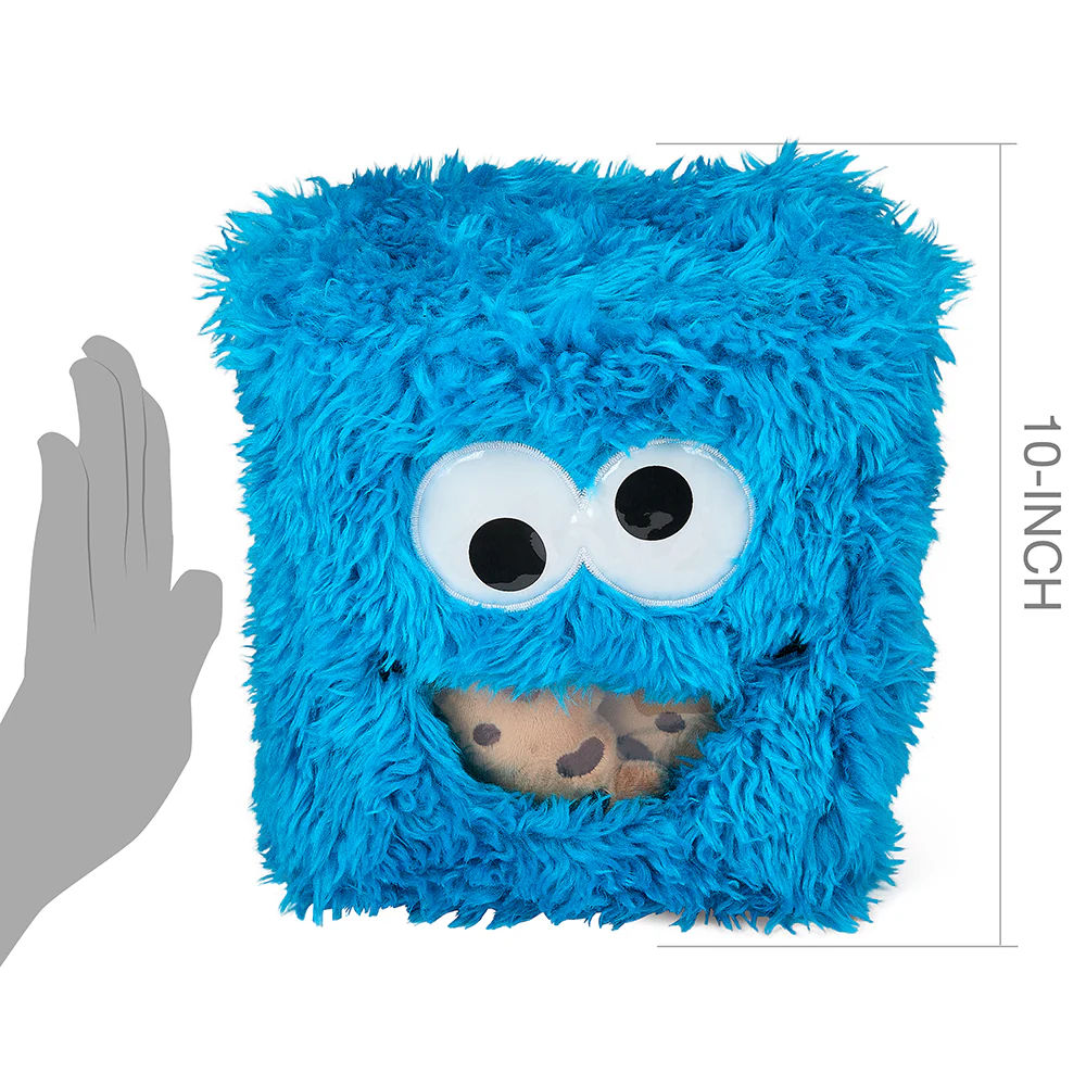 Sesame Street 8" Cookie Monster Interactive Plush Snack Bag - Image 5