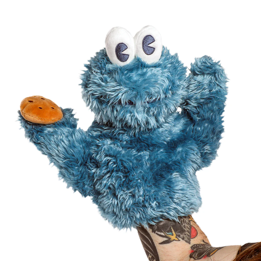 Sesame Street Cookie Monster 16” Plush Puppet - Image 3