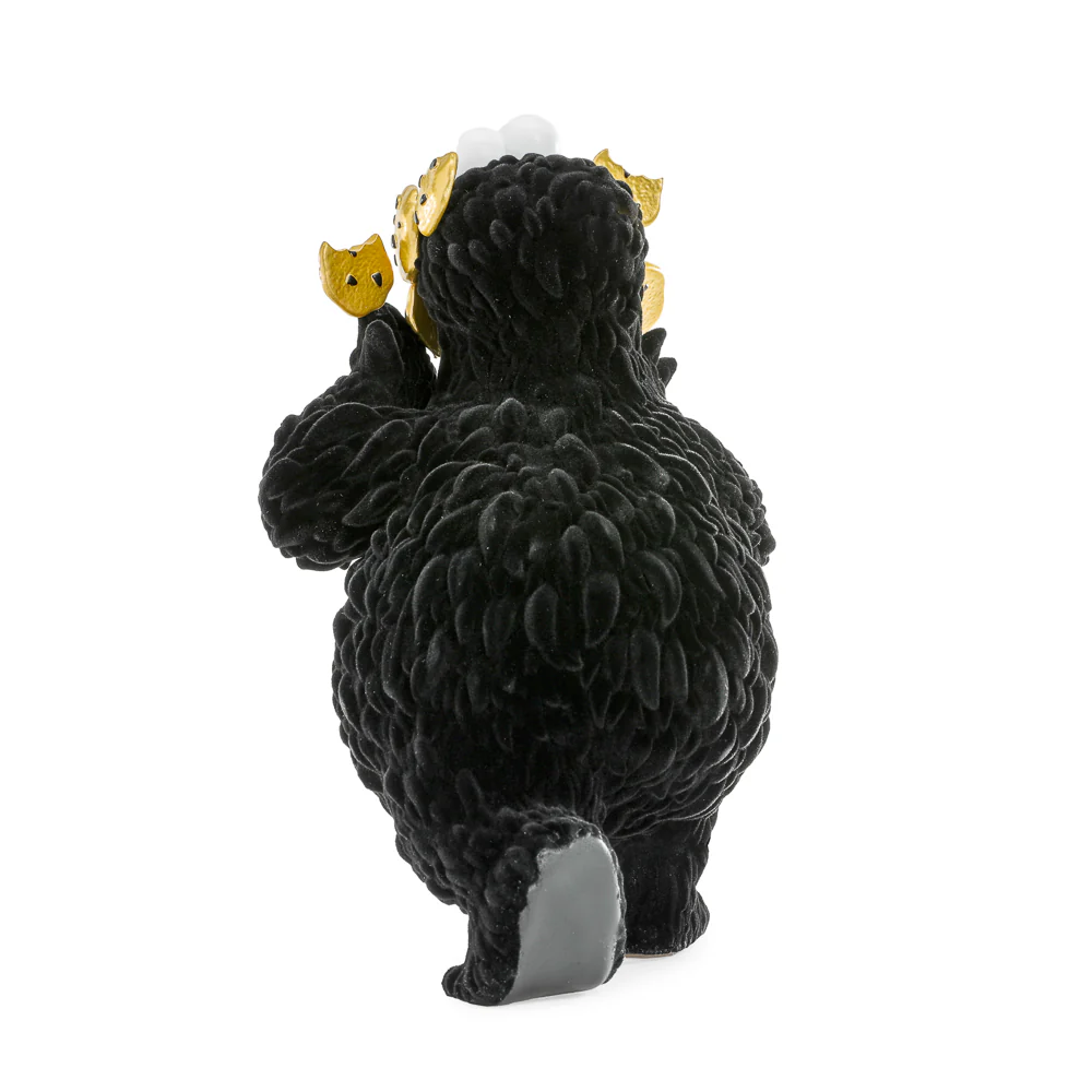 Sesame Street - Kaiju Anatomy Cookie Monster 8" Vinyl Art Figure - Midnight Edition - Kidrobot.com Exclusive (Limited Edition of 300) - Image 7
